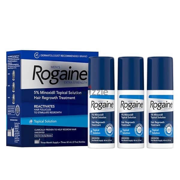 rogaine topical solution 5% minoxidil 1