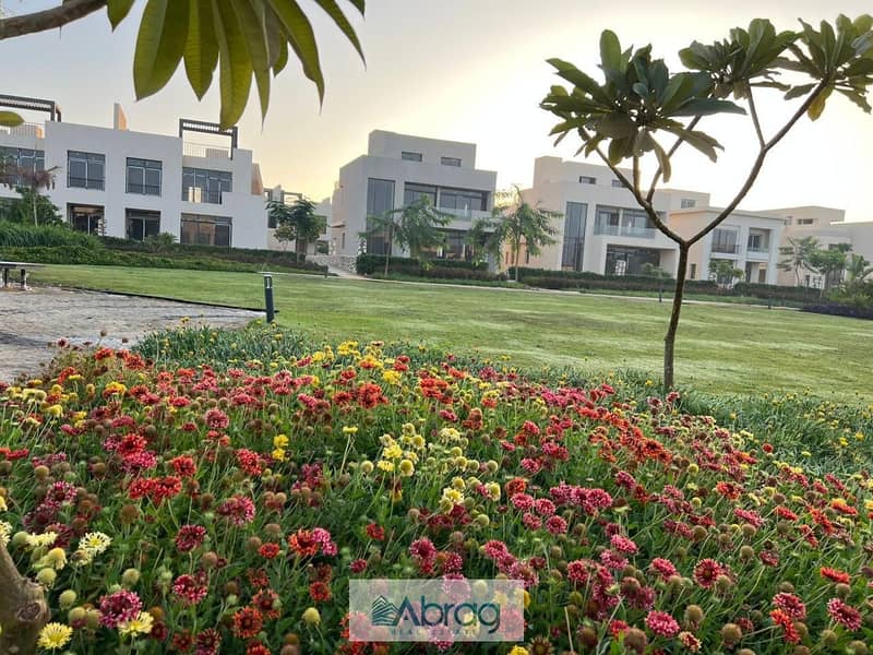 A 3-room apartment for sale in the strongest compound in October by Orascom in installments 11