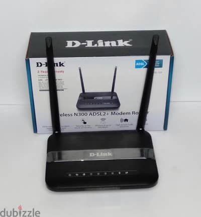 راوتر D link وارد الخارج كسر زيرو  ADSL2