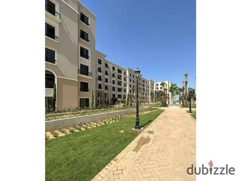 شقة بجاردن بسعر مميزللبيع بخصم42%|كمبوند سراي المسقبل سيتي القاهرة الجديدةSarai Mostakbal City New Cairoبااقل سعربالتقسيط 9