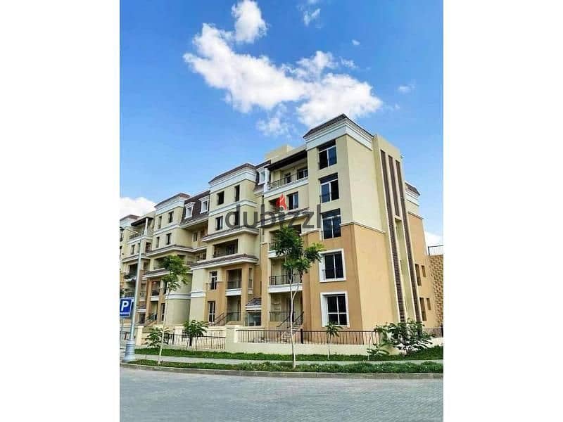 شقة بجاردن بسعر مميزللبيع بخصم42%|كمبوند سراي المسقبل سيتي القاهرة الجديدةSarai Mostakbal City New Cairoبااقل سعربالتقسيط 10