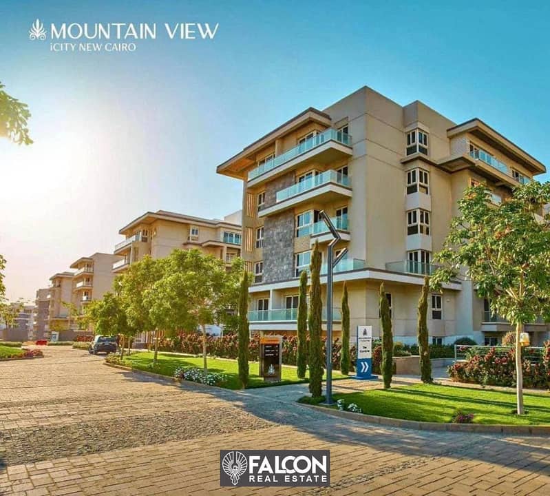 استلم فوري شقه بجاردن في ICity MV بالقسط علي 7 سنين في بجوار Palm Hills 14