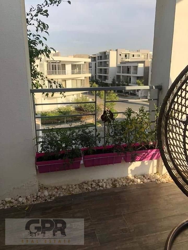 Garden villa Duplex 4Beds with private garden front of gardenia city on suez road in taj city 8