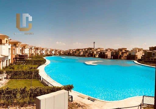 دوبلكس بحديقة ريسيل Marassi شالية بحديقة للبيع استلام فوري متشطب مراسي الساحل الشمالي Marassi North Coast 1