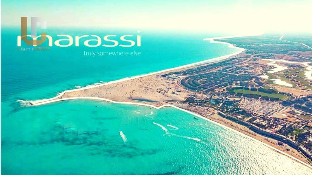 دوبلكس بحديقة ريسيل Marassi شالية بحديقة للبيع استلام فوري متشطب مراسي الساحل الشمالي Marassi North Coast 3