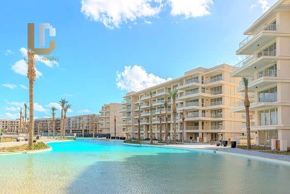 دوبلكس بحديقة ريسيل Marassi شالية بحديقة للبيع استلام فوري متشطب مراسي الساحل الشمالي Marassi North Coast 5