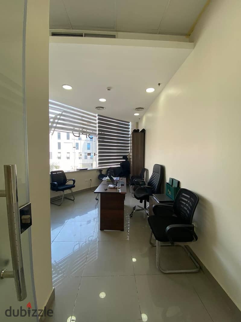 Office for rent 220 m, fully finished, unfurnished, on 90th Street, North 3