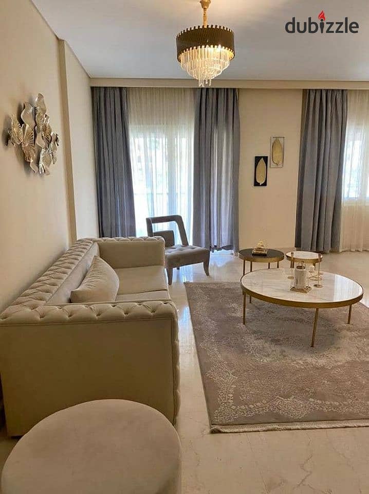 apartment for sale in 90 avenue fully finished behind AUC 2