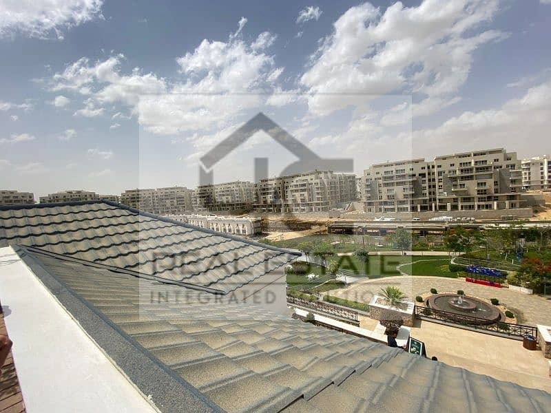 with the old price, own apartment of 150 m  on the largest view and landscape, in a prime location in the heart of New Cairo. 10