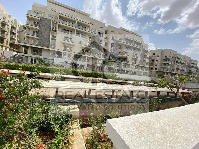 with the old price, own apartment of 150 m  on the largest view and landscape, in a prime location in the heart of New Cairo. 11