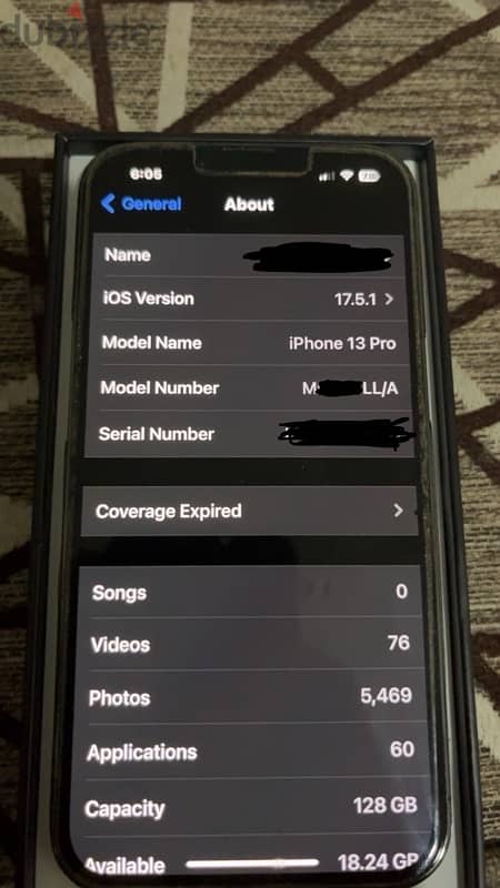 Iphone 13 pro 128gb b 85 5