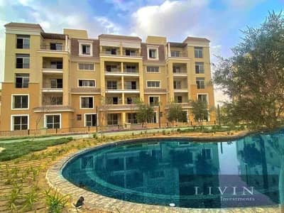 A 3-bedroom apartment with an area of 147 square meters in Sarai Compound, located next to Madinaty and just minutes away from Fifth Settlement