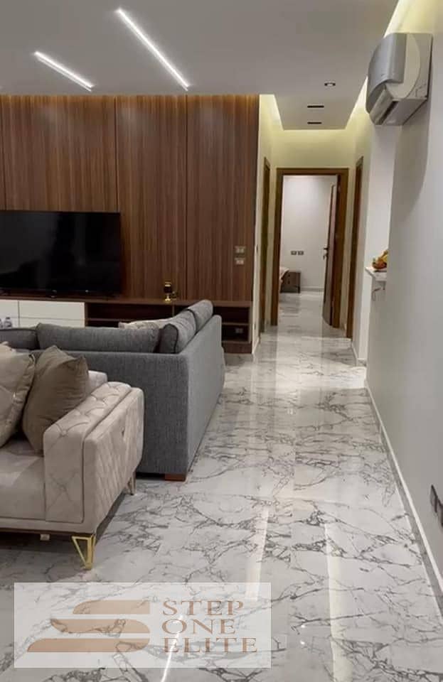 Apartment full finished with air conditioning and kitchen next to Almaza city center directly 3