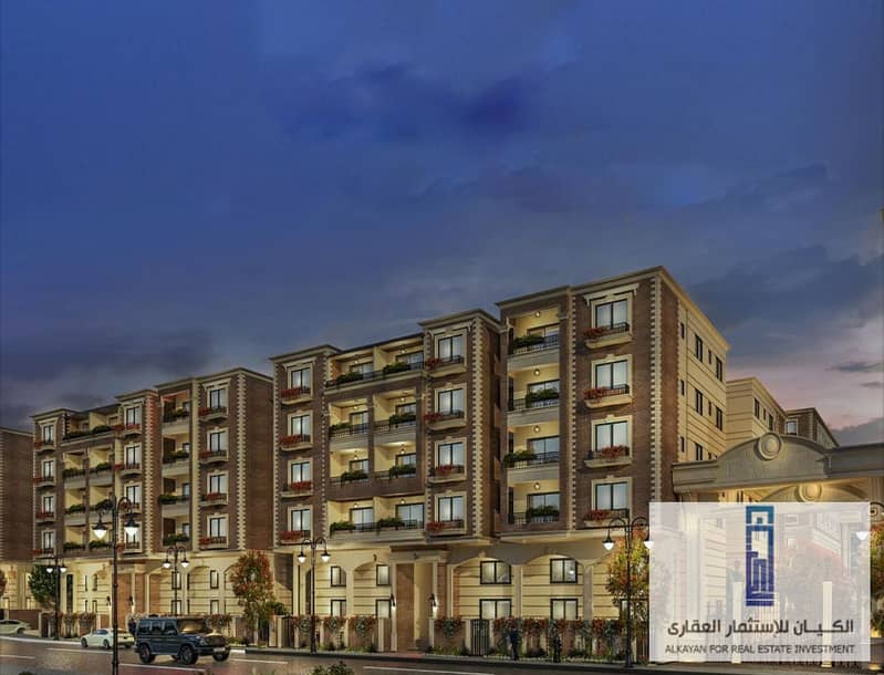 Your luxurious apartment is fully finished in Sheraton with 8-year installments in Rock Yard Compound 1