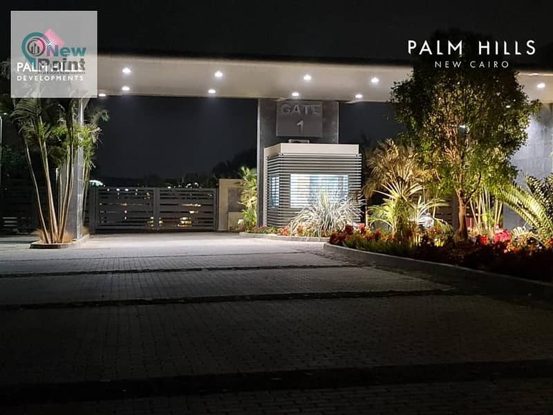 In the most upscale areas of the Fifth Settlement, in Palm Hills Compound, own a fully finished unit, Palm Hills New Cairo 11