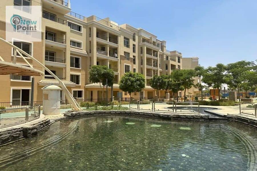 3-bedroom apartment with garden for sale in Sarai Compound with a 10% down payment Sarai Compound 4