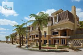 Own a townhouse with a 10% down payment in New Cairo in Sarai Compound 0