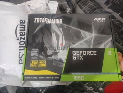 GTX 1650 gddr6 amp core نسخة محترمه استخدام ٩شهور بس