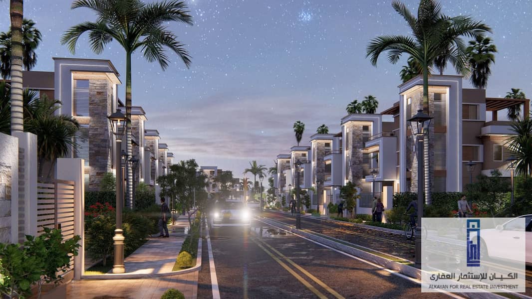 An opportunity to pay in installments at your convenience over 10 years. . Own a luxurious villa in New Zayed at Rio Villas New Zayed 15