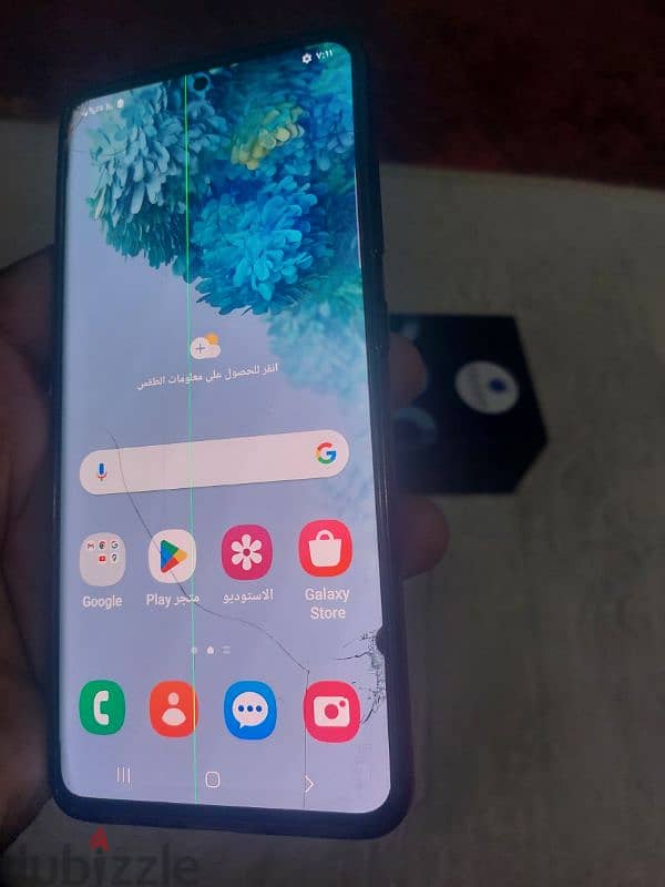 samsung S20 plus شريحتين 2