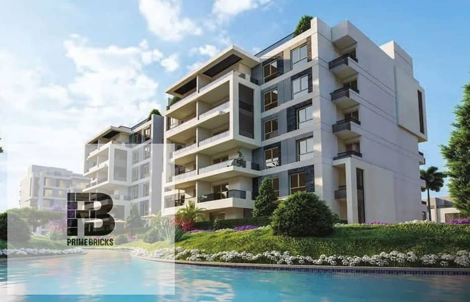 ready to move - fully finished apartment 133 m in Beta Greens, Mostakbal City 8