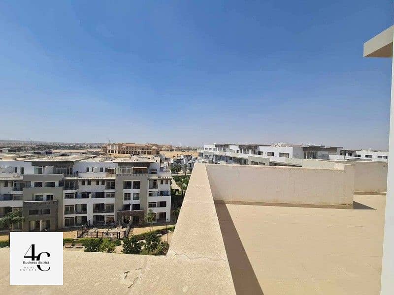 Best location apartment178m terrace23m open view swimming pool and villas for sale  in hyde park new cairo 7