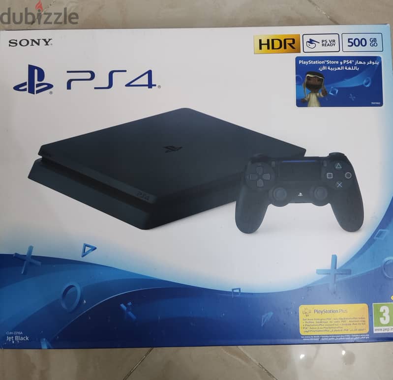 جهاز PS4 slim 500GB 5