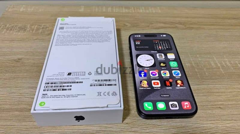 Iphone 15 pro 256gb arabic 1