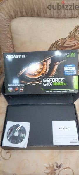 كرت الشاشة Gigabyte GTX 1080ti 11GB 1