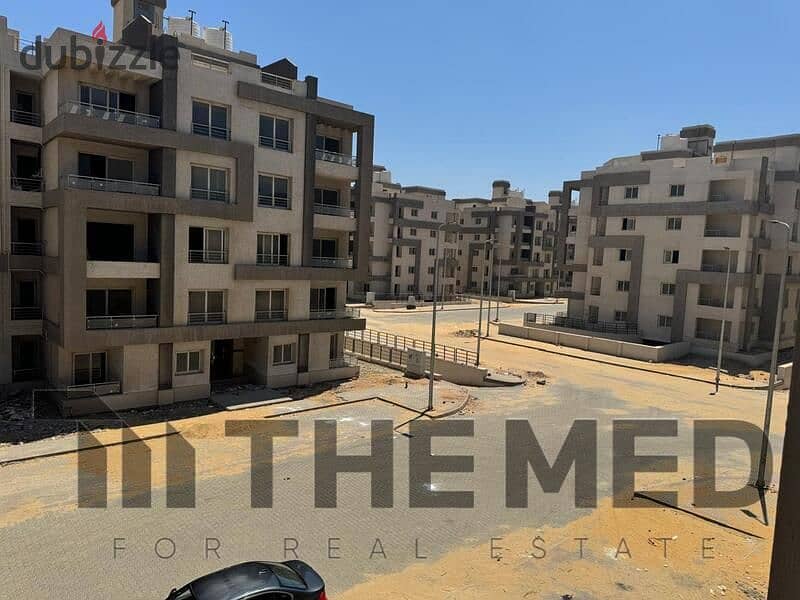 Apartment 191 m, ready to move, semi-finished, for sale in Cairo University Compound, the northern expansions, on Dahshur link, Sheikh Zayed, October 6