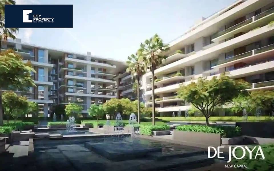 Buy Now !! Under The Market Price Pay Installments 2028 Apartment For sale In Dejoya Residence New Capital Fully Finished With ACs 2