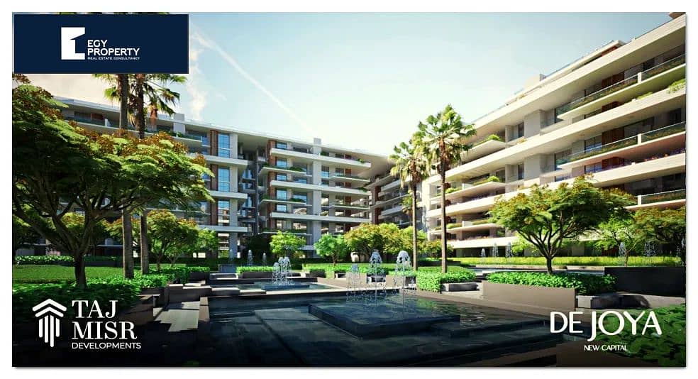 Buy Now !! Under The Market Price Pay Installments 2028 Apartment For sale In Dejoya Residence New Capital Fully Finished With ACs 5