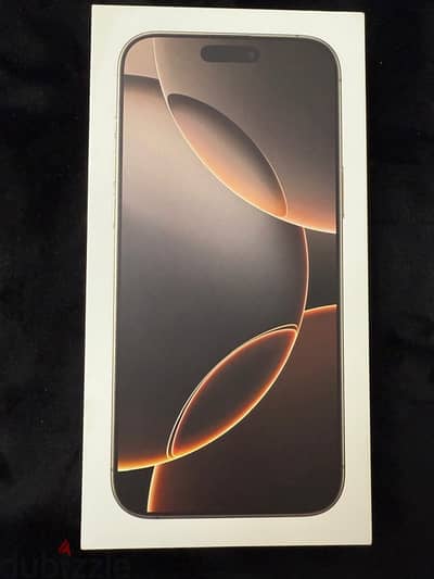 iphone 16 promax, dessert platinum 265 GB , sealed 1 SIM