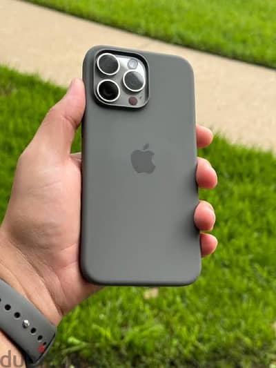 iphone 15 pro max+ official silicone case