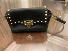 شنطة فالنتينو سوداء valentino small cross bag 0