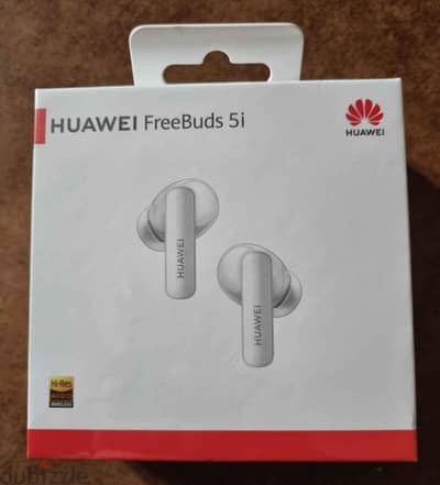 Huawei Free Buds 5i جديدة ومتبرشمة وضمان سنة