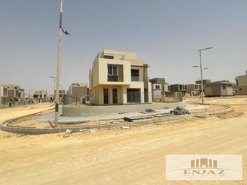 villa for sell in el shorouk city, SODIC EAST compound, Immediate Handover, biggest garden comparing to others, AREA  ( 410) 5