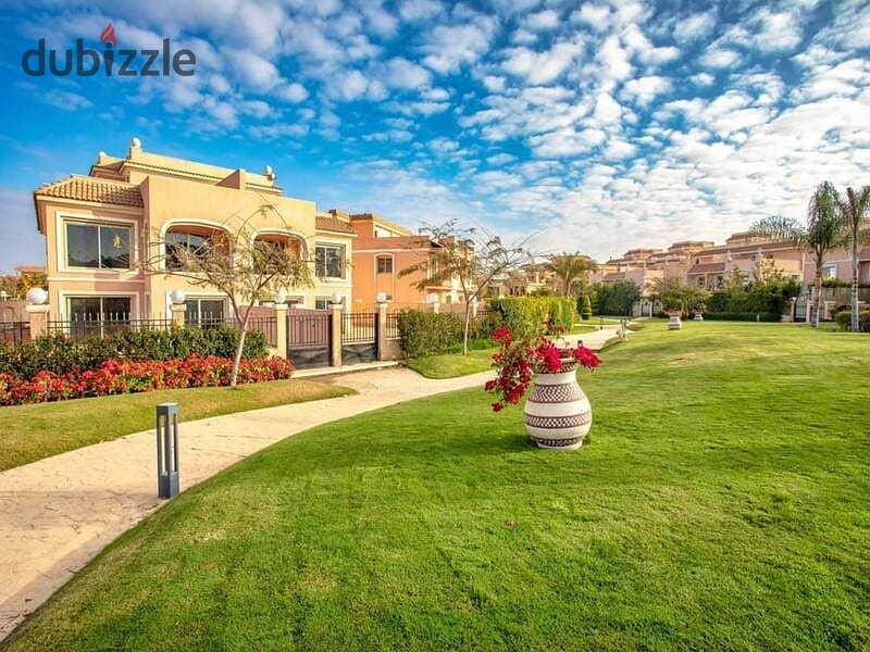 Villa, 730 sqm, at a bargain price with outstanding installments in Cleopatra Square Compound, in the best location in October, Eastern Expansions. 16