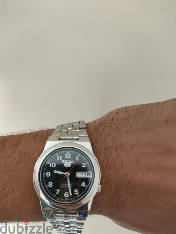 ساعه سيكو ٥ اتوماتيك يبانى Seiko 5 Automatic Watch 10