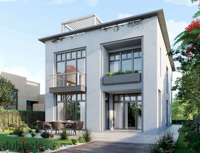 The user lives in O West in a 400-square-meter villa, purchased through a long-term installment plan, in a prime location directly on Al Wahat Road. 12