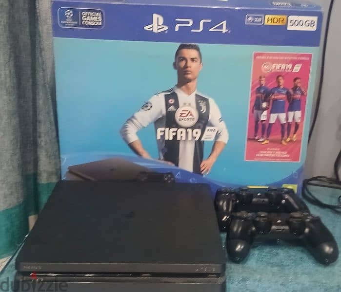 ps4 slim 500 giga بلايستيشن ٤ سليم ٥٠٠جيجا 1