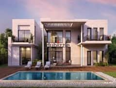 A 325-square-meter villa in the heart of 6th of October is for sale at the launch price in O West | O West by Orascom, near MSA University 0