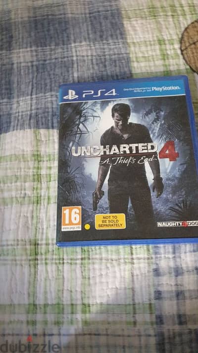 ٤ ألعاب للبيع PS4 - GOW,Uncharted 4,Just Cause4. .