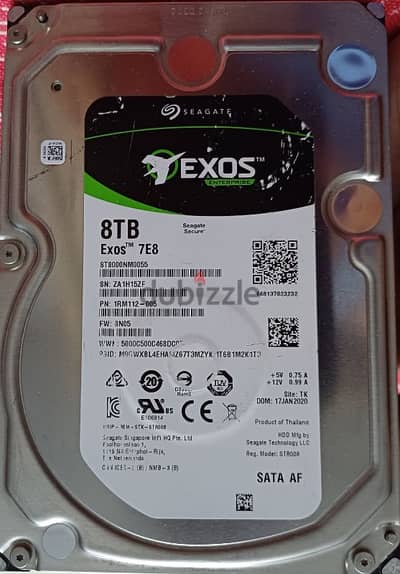 Exos Segat 8 TB