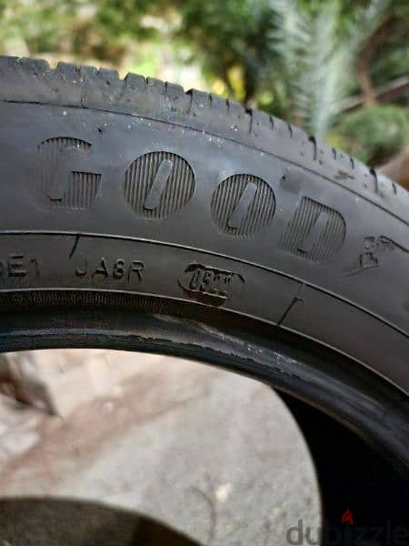 كاوتش Good Year مقاس 205/55 R17 1