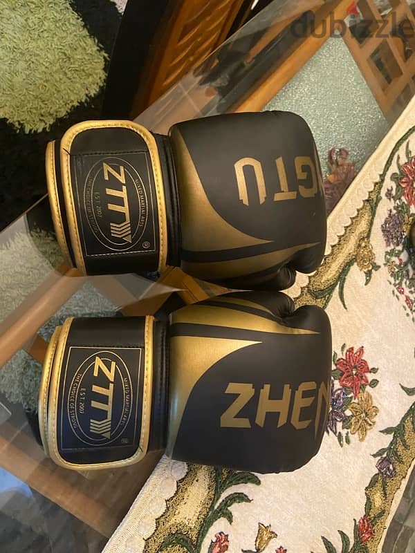 boxing gloves ztty perfect condition size 12 3