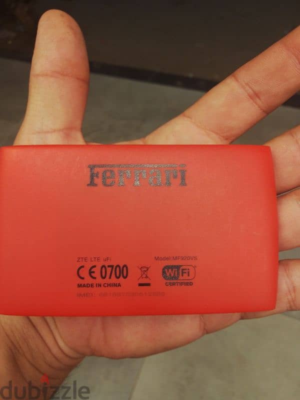 ZTE Ferrari 4G LTE Mini Router LTE/راوتر شخصي محمول يعمل علي جميع الخط 2