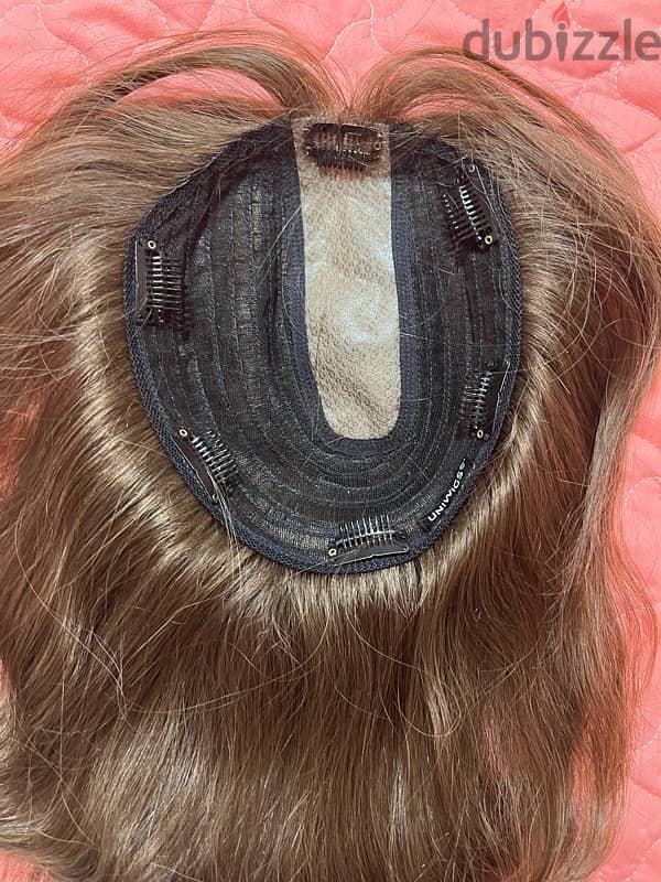 FROM USA HUMAN HAIR TOPPER 6