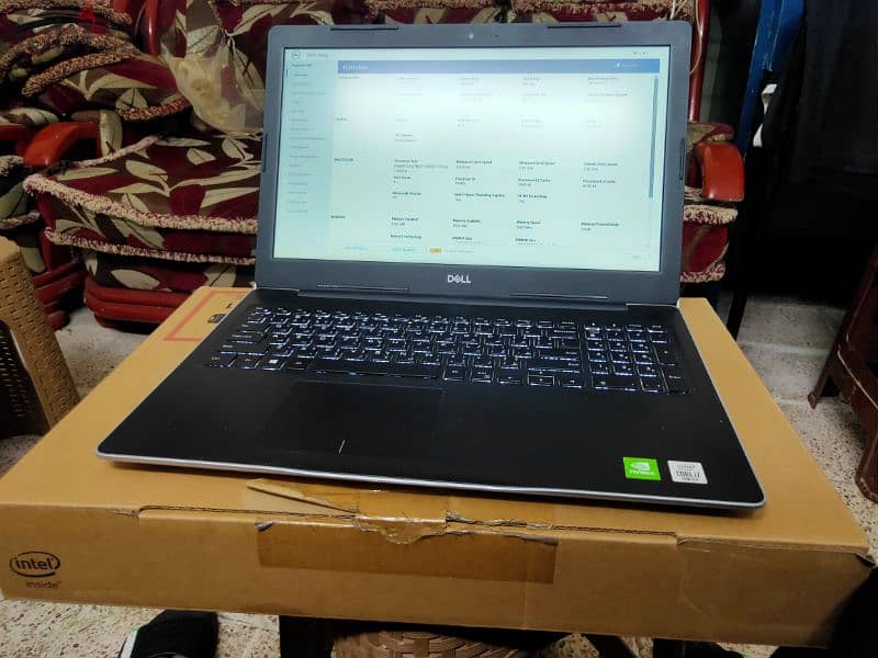 لاب توب ديل كور i7 جيل عاشر بالكرتونة 11