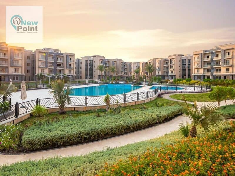 شقة مع جاردن استلام فوري بسعر مميز متشطبة بالكامل  بمنطقة الجولدت سكوير كمبوند جاليريا Galleria Residence New Cairo 6